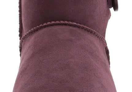 UGG CLASSIC MINI BAILEY BUTTON II METALIC WOMEN BOOTS