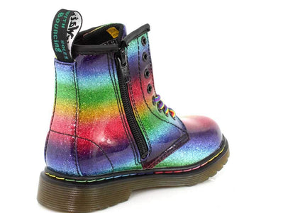 DR. MARTENS 1460 GLITTER J KIDS BOOTS