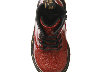 DR. MARTENS 1460 GLITTER T KIDS BOOTS
