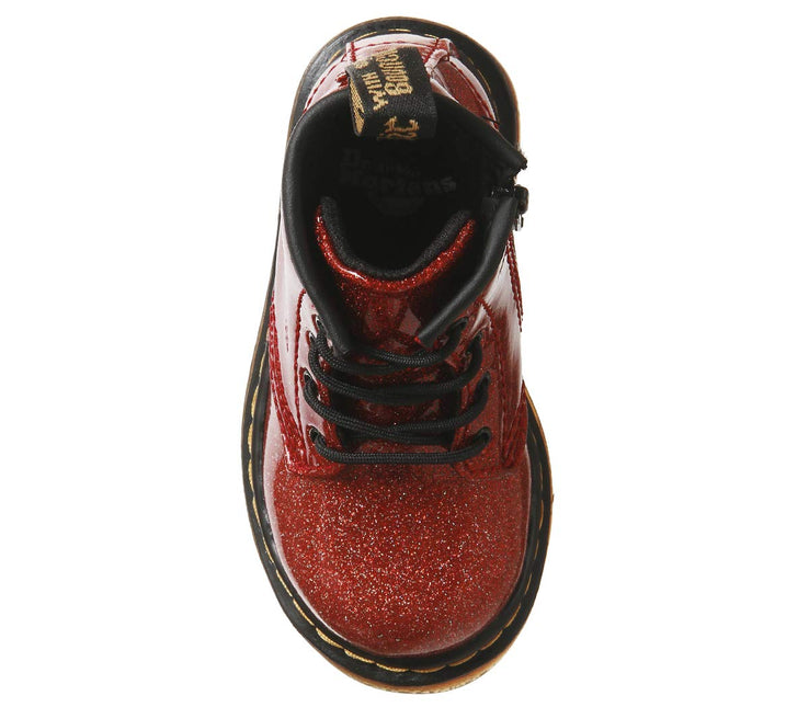 DR. MARTENS 1460 GLITTER T KIDS BOOTS