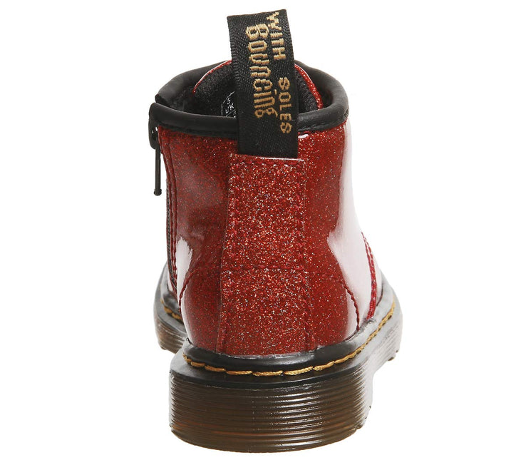DR. MARTENS 1460 GLITTER T KIDS BOOTS