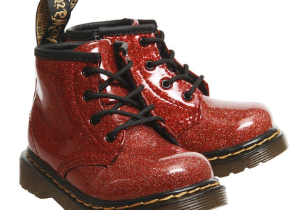 DR. MARTENS 1460 GLITTER T KIDS BOOTS