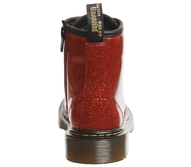 DR. MARTENS 1460 GLITTER J KIDS BOOTS