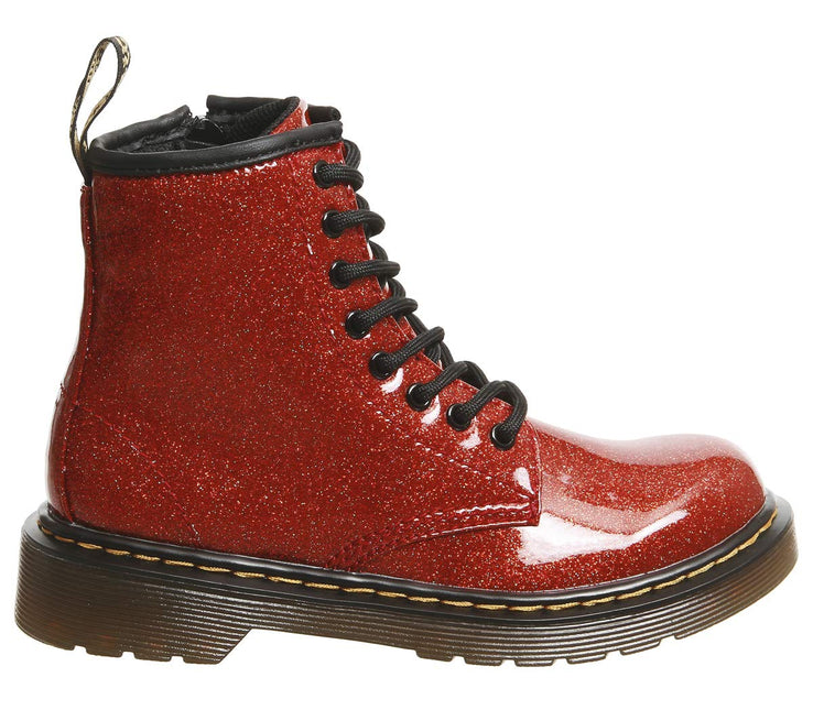 DR. MARTENS 1460 GLITTER J KIDS BOOTS