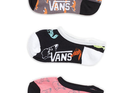 VANS G FOXEY SOXEY CANOODLES 710 3PK UNISEX SOCKS