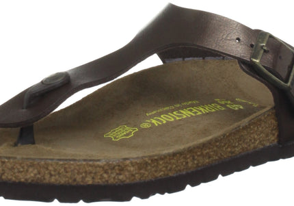 BIRKENSTOCK GIZEH SOFT FOOTBED METALIC WOMEN SANDALS
