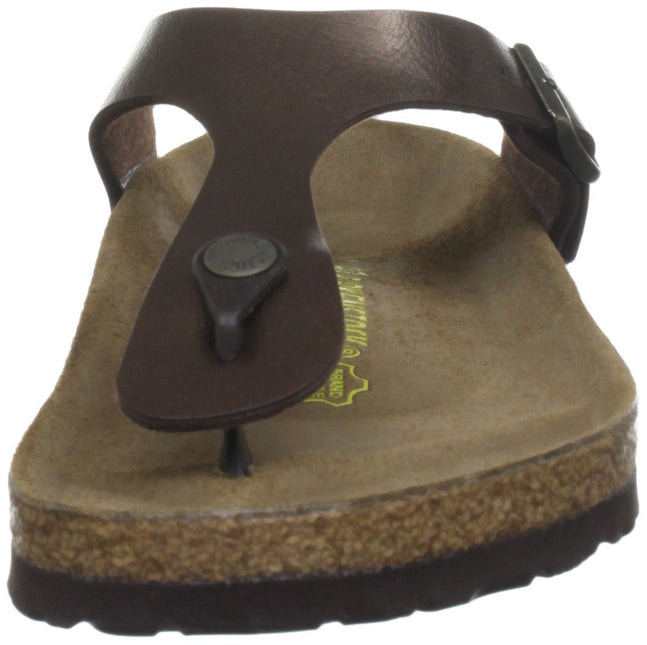 BIRKENSTOCK GIZEH SOFT FOOTBED METALIC WOMEN SANDALS