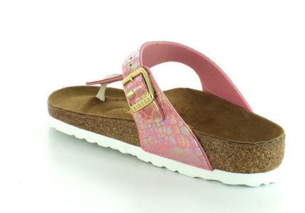 BIRKENSTOCK GIZEH SHNY BIRKO-FLOR WOMEN SANDALS