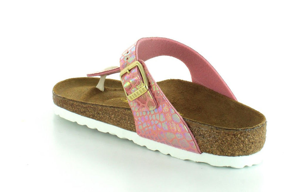 BIRKENSTOCK GIZEH SHNY BIRKO-FLOR WOMEN SANDALS