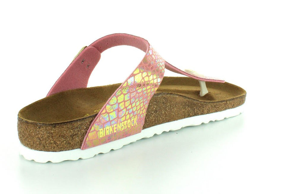 BIRKENSTOCK GIZEH SHNY BIRKO-FLOR WOMEN SANDALS