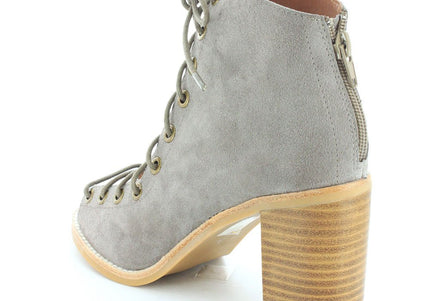 JEFFREY CAMPBELL JEFFREY CAMPBELL WOMEN'S CORS PEEP TOE BOOTIES WOMEN BOOTS