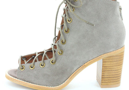 JEFFREY CAMPBELL JEFFREY CAMPBELL WOMEN'S CORS PEEP TOE BOOTIES WOMEN BOOTS