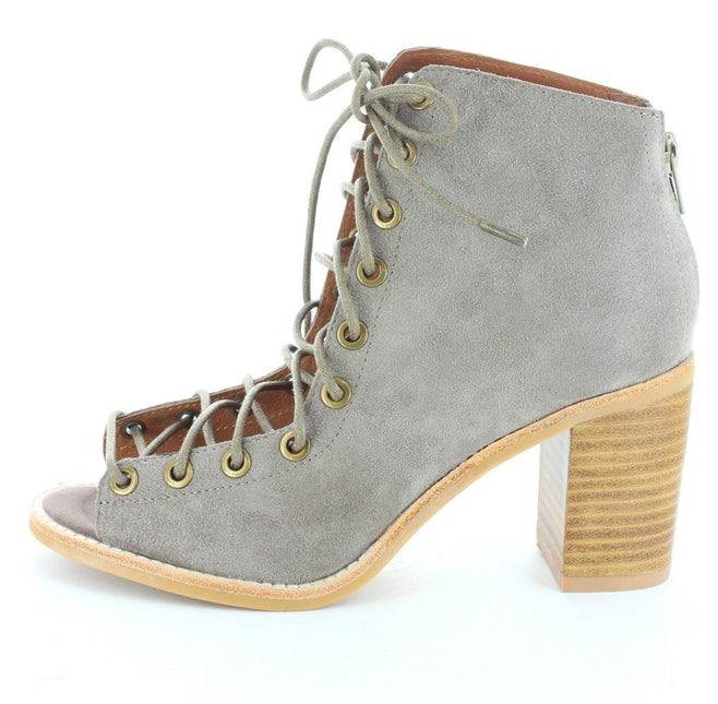 JEFFREY CAMPBELL JEFFREY CAMPBELL WOMEN'S CORS PEEP TOE BOOTIES WOMEN BOOTS