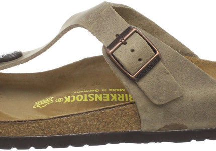 BIRKENSTOCK GIZEH OILED LEATHER WOMEN SANDALS