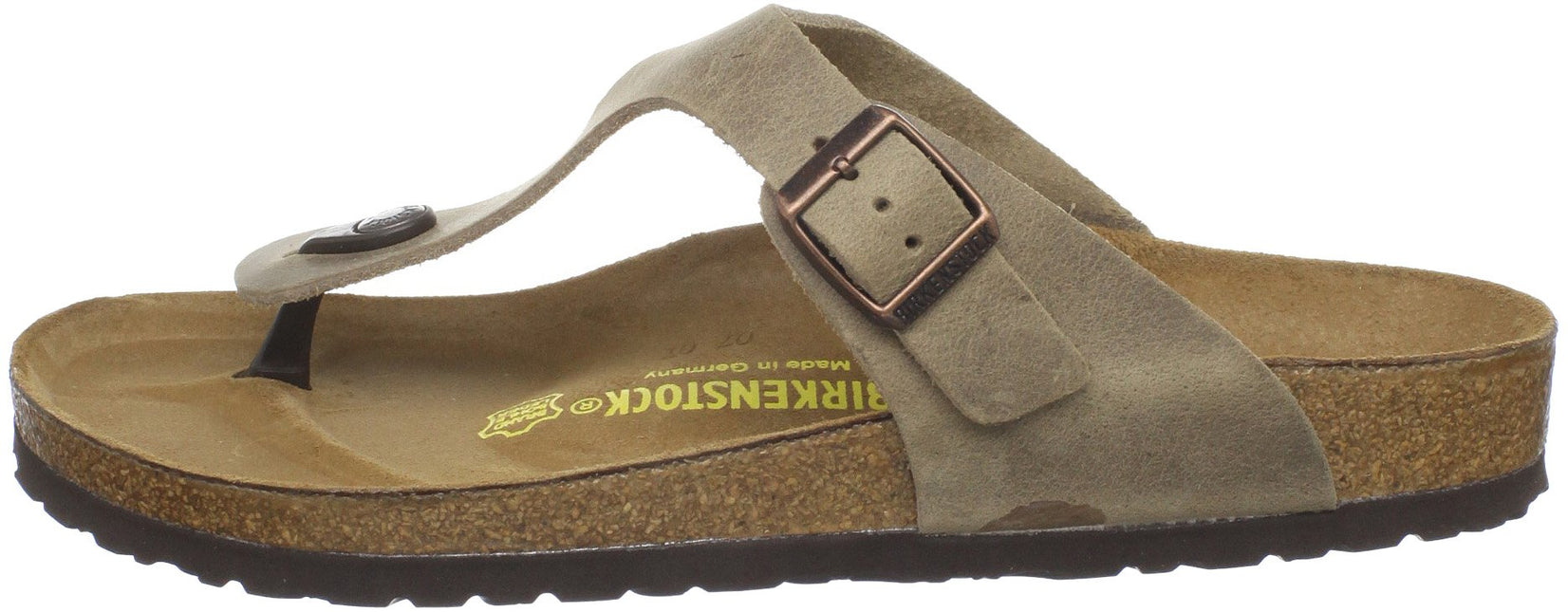 BIRKENSTOCK GIZEH OILED LEATHER WOMEN SANDALS