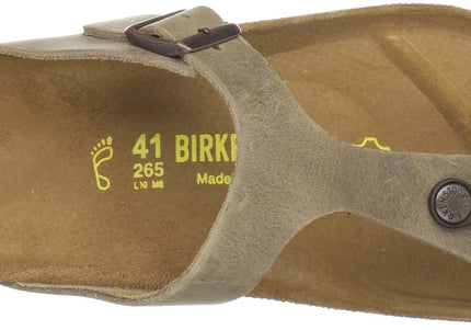 BIRKENSTOCK GIZEH OILED LEATHER WOMEN SANDALS