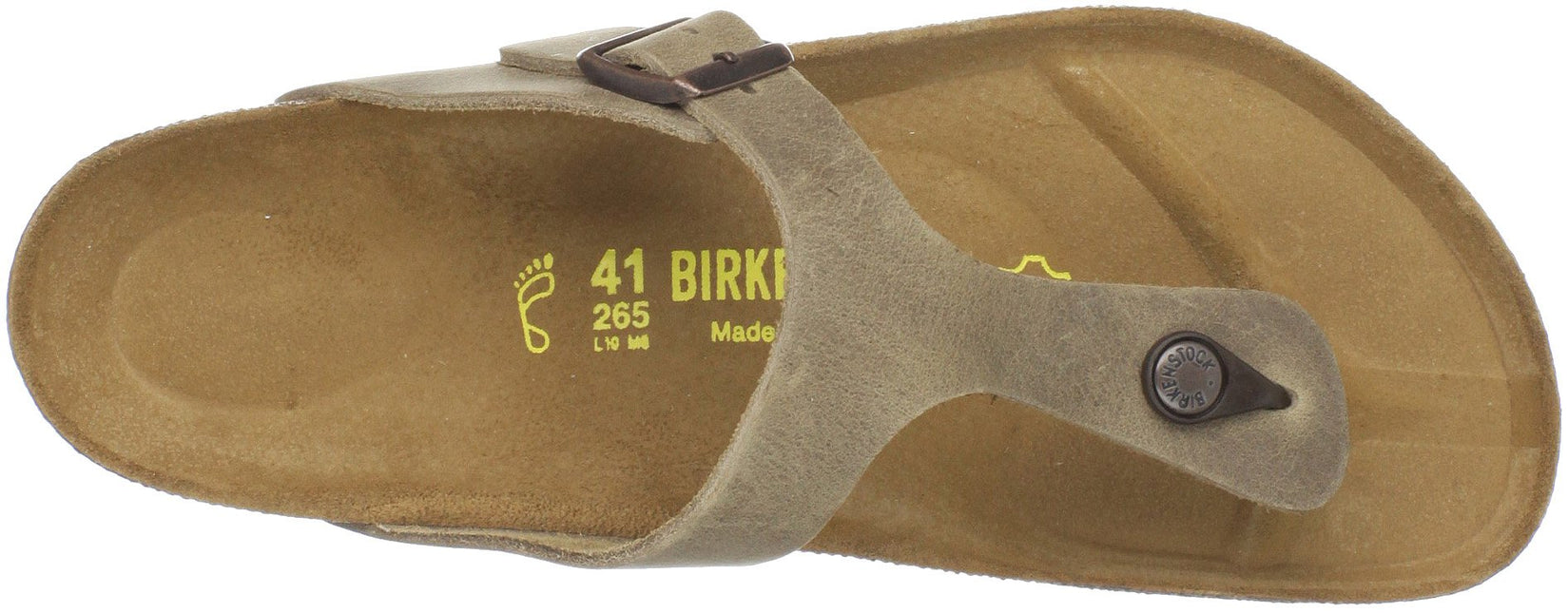 BIRKENSTOCK GIZEH OILED LEATHER WOMEN SANDALS