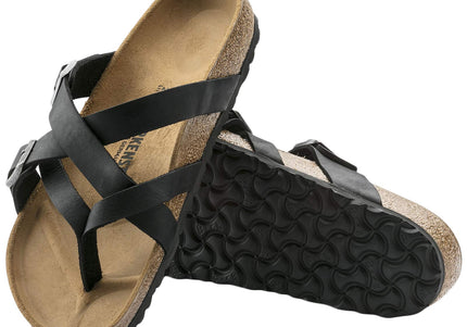 BIRKENSTOCK TEMARA OIL LEATHER WOMEN SANDALS