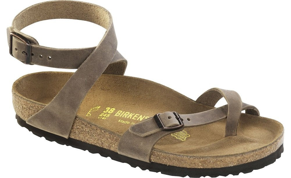 BIRKENSTOCK YARA LEATHER WOMEN SANDALS