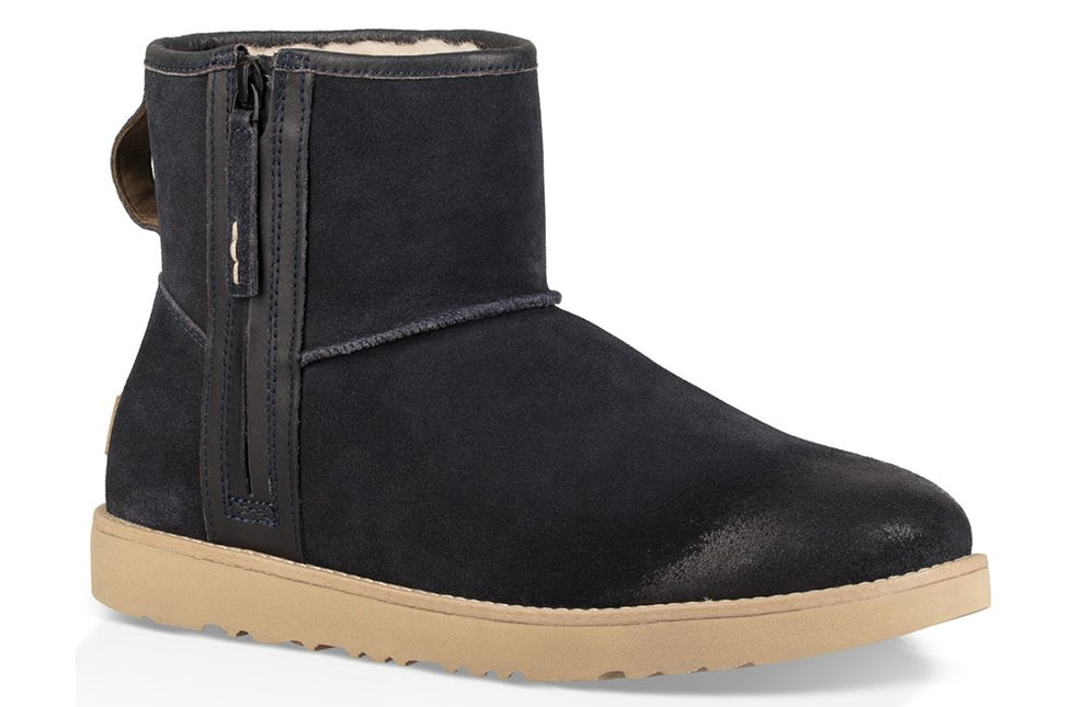 UGG CLASSIC MINI ZIP WATERPROOF WOMEN BOOTS