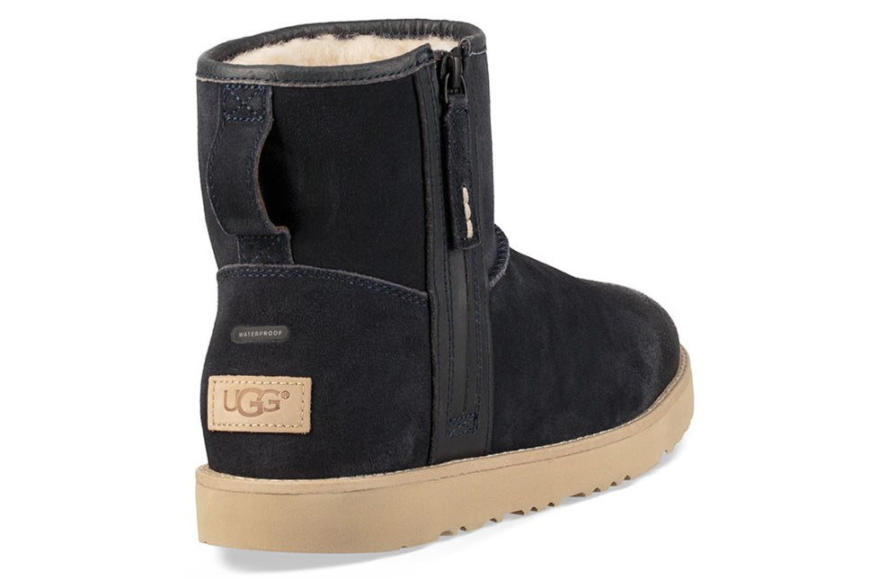 UGG CLASSIC MINI ZIP WATERPROOF WOMEN BOOTS
