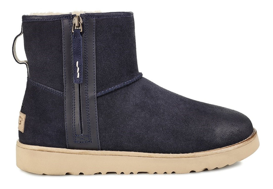 UGG CLASSIC MINI ZIP WATERPROOF WOMEN BOOTS