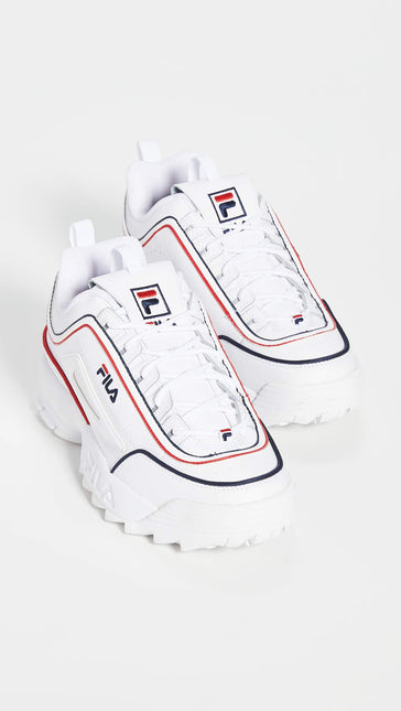 FILA DISRUPTOR II CONTRAST PIPING MEN SNEAKERS