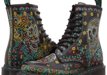 DR. MARTENS 1460 SKULL WOMEN BOOTS