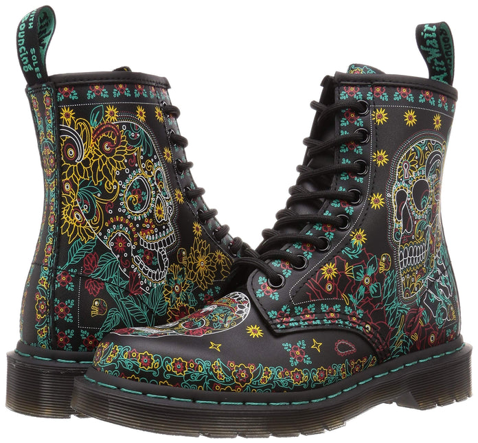 DR. MARTENS 1460 SKULL WOMEN BOOTS