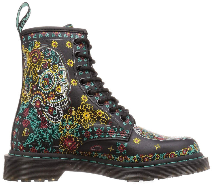 DR. MARTENS 1460 SKULL WOMEN BOOTS