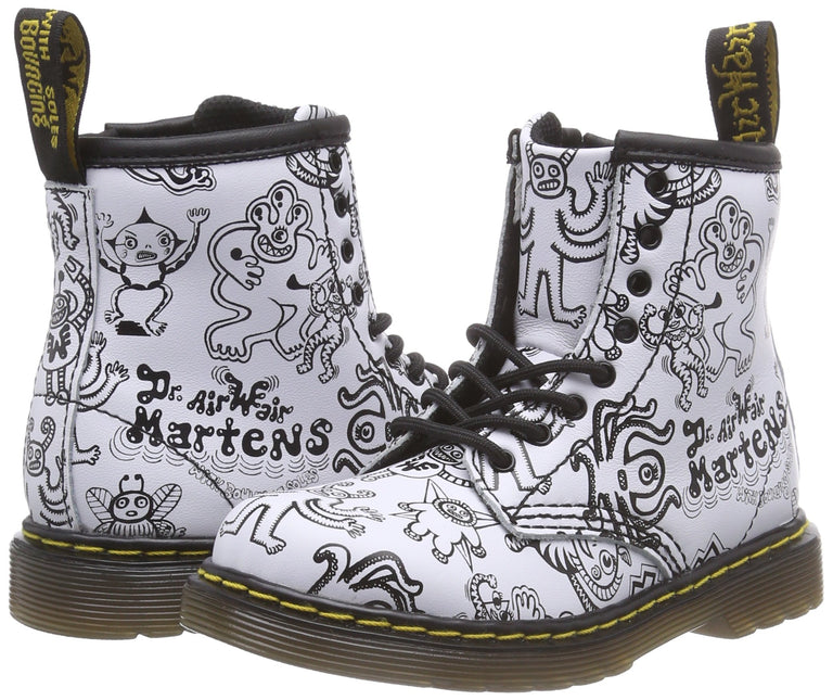 DR. MARTENS KIDS BROOKLEE WIGGY KIDS BOOTS