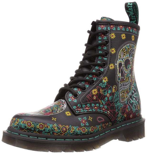 DR. MARTENS 1460 SKULL WOMEN BOOTS